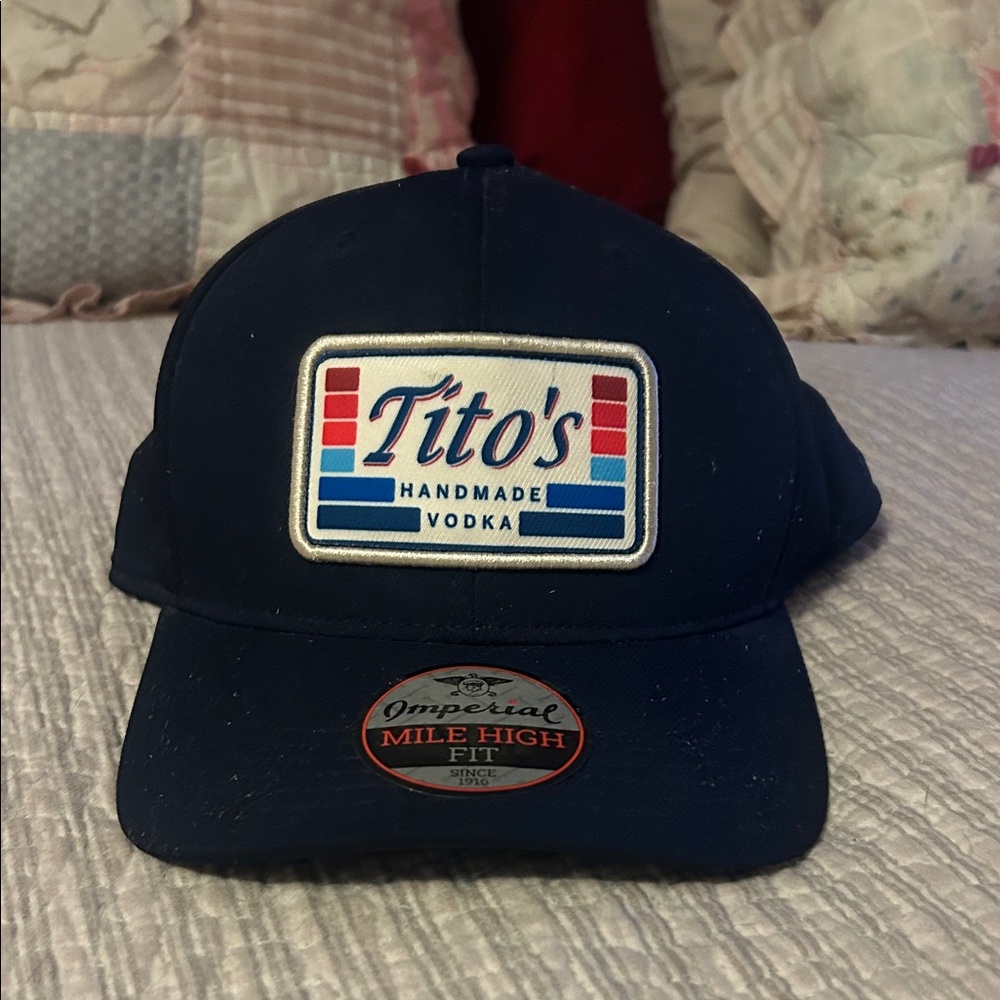 Tito's Handmade Vodka Navy Hat